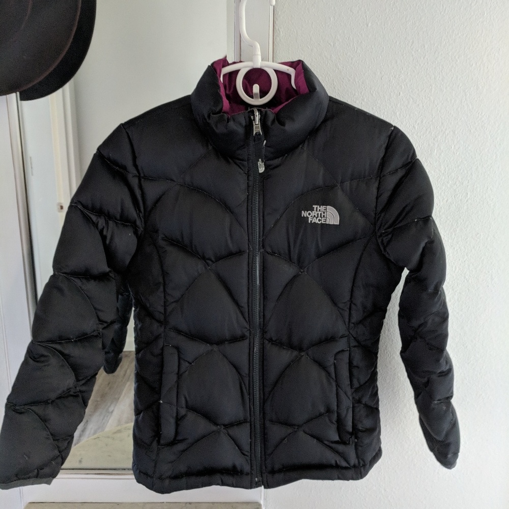 Girls Down The North Face Coat